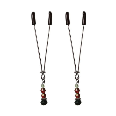 Sportsheets Ruby Black Nipple Clips