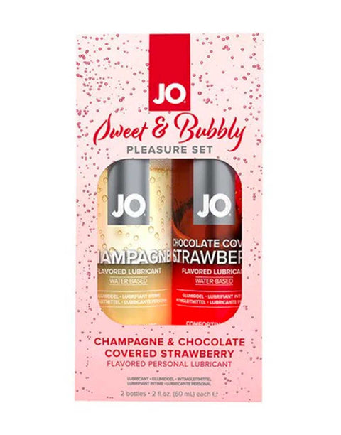 JO Sweet & Bubbly Pleasure Set 2pk 60ml