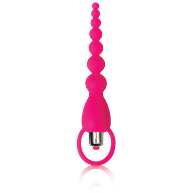 Adam & Eve Silicone Booty Bliss Vibe Beads Pink