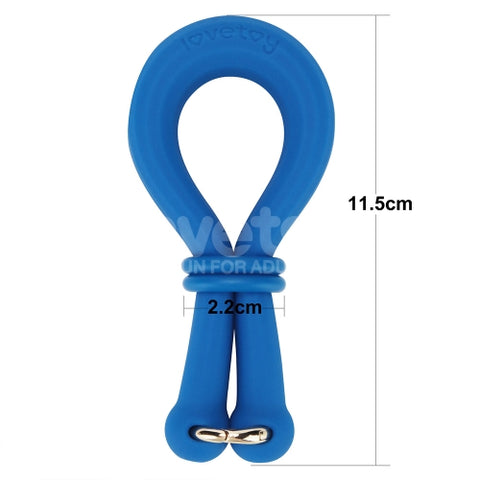 Lovetoy Pinnacle Pro Anyfit Plus Stretcher Ring Blue