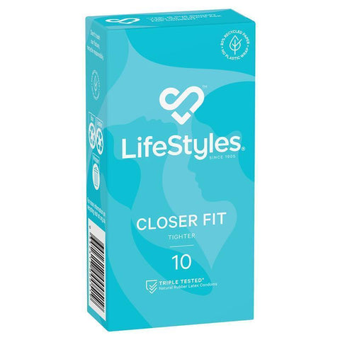 Lifestyles Condoms Closer Fit 10 Pack