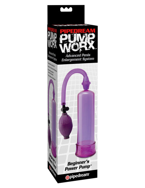 Pipedream Pump Worx Beginners Power Pump Puple