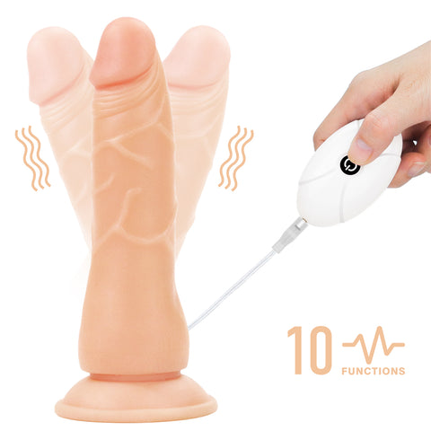 Lovetoy Ingen 7.5" Vibrating Strap on Set - LV715116