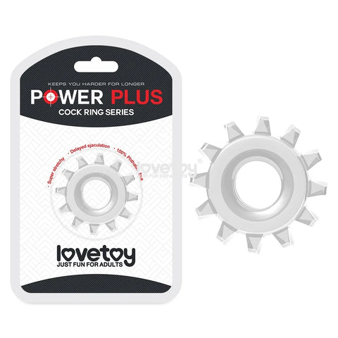 love toy Power Plus Clear cock ring - LV1432C