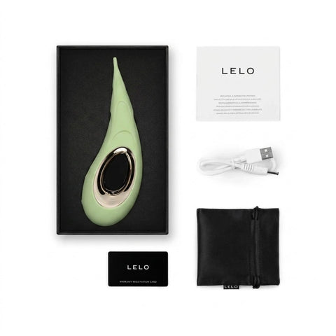 Lelo Dot Cruise Clitoral Vibrator Pistachio Cream