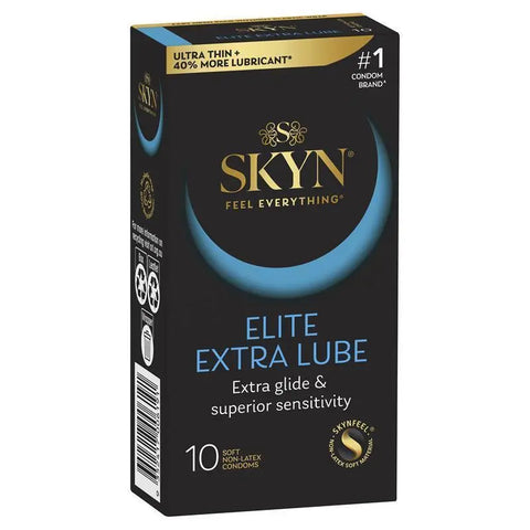 Skyn Elite Extra Lube Condoms 10 Pack