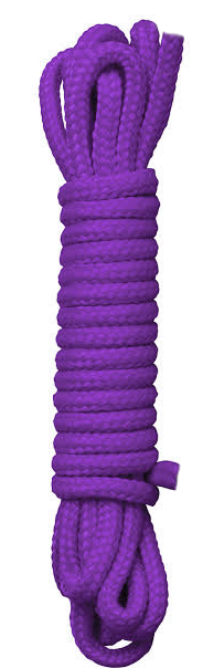 Ouch Bondage Rope 1m Length Purple