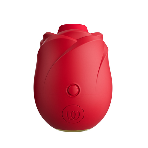 Womaniser Rose Pleasure Air Clitoral Suction Stimulator Red