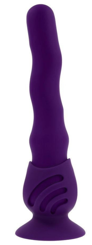 Purple silicone product with 'Playboy' branding on a white background
