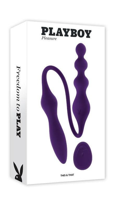 This & that Rechargeable Flexible Dual Ended Vibrator