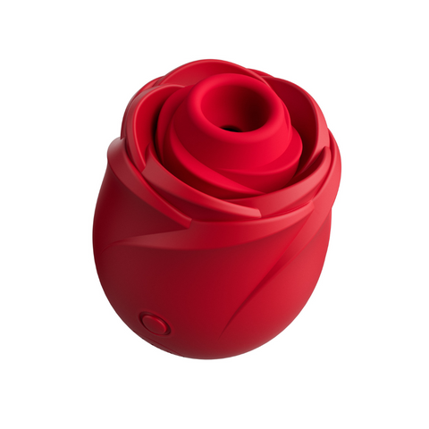 Womaniser Rose Pleasure Air Clitoral Suction Stimulator Red