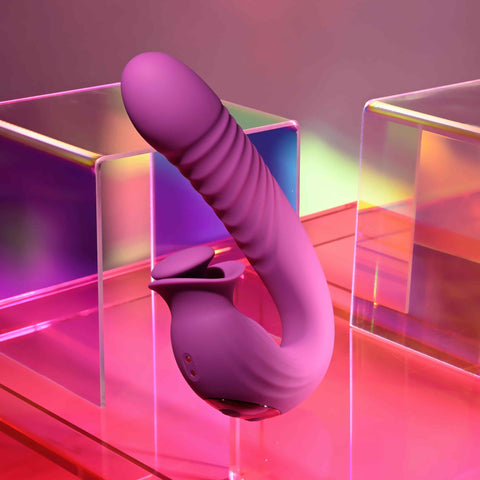 Evolved Deep Ecstasy Thrusting Clitoral G Spot Vibrator