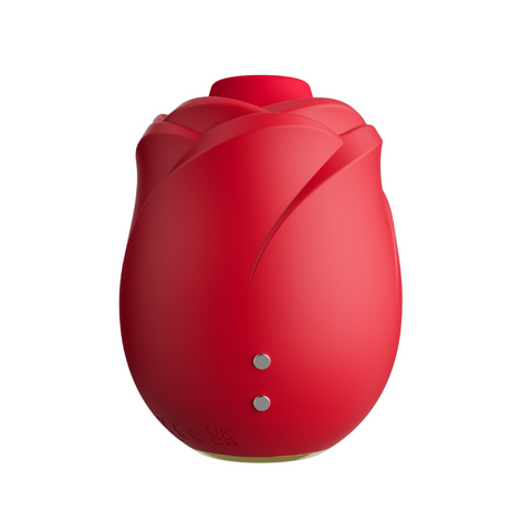 Womaniser Rose Pleasure Air Clitoral Suction Stimulator Red
