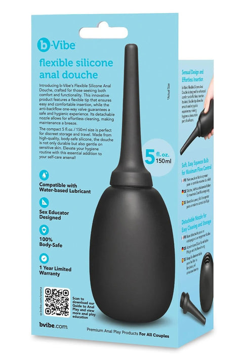 B-Vibe Flexible Silicone Anal Douche