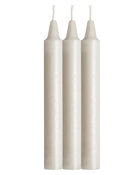 Lacire Drip Pillar Candles - White