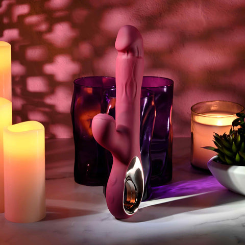 Evolved Bursting With Pleasure Tapping Rabbit Vibrator