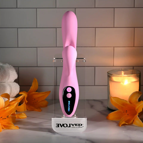 Evolved Push The Button G Spot Rabbit Vibrator