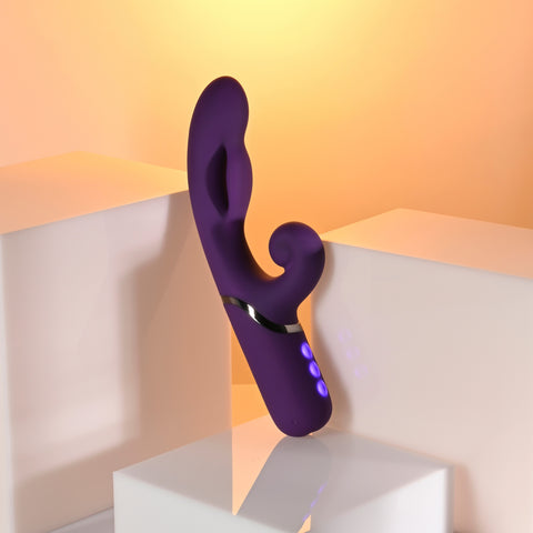 Evolved Pleasure Puff Inflatable Rabbit Vibrator