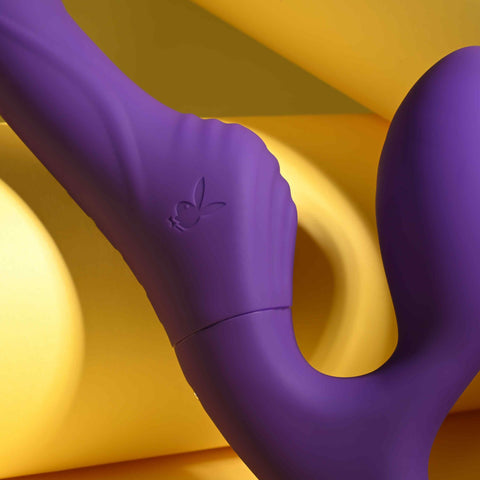 Hug It Out Purple Inflatable Strapless Strap On