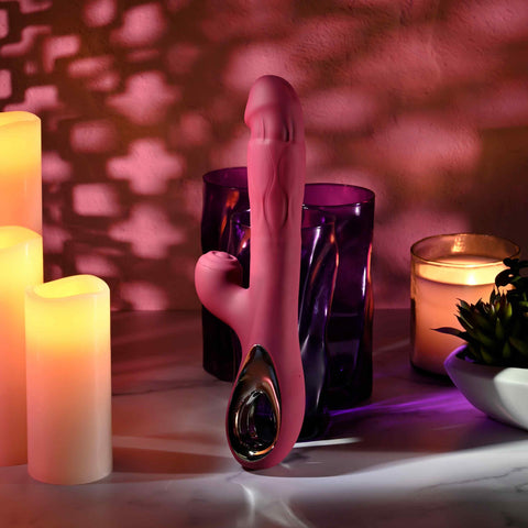 Evolved Bursting With Pleasure Tapping Rabbit Vibrator