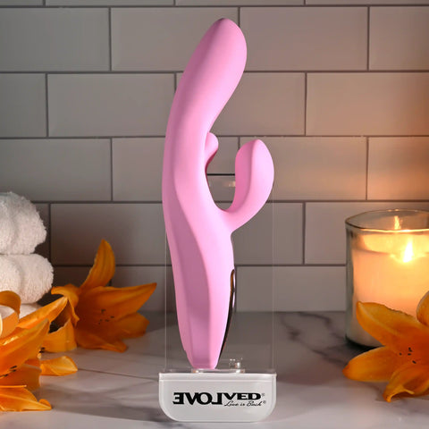Evolved Push The Button G Spot Rabbit Vibrator