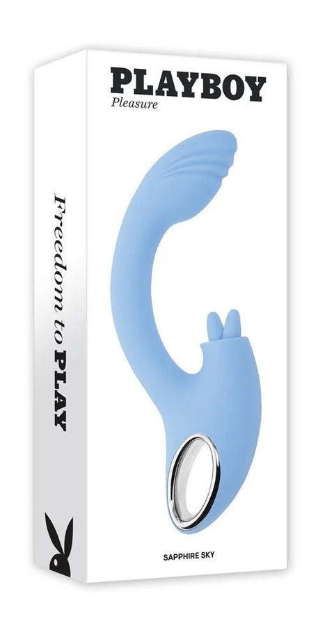 Sapphire Sky G Spot & Double Tounged Vibe