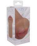 Product packaging for 'Nkin' with a close-up of a foot and toes on a white background