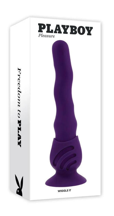 Wiggle It Rechargeable Wiggling Vibrator with Suction Base