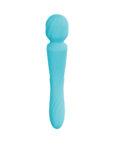 Lelo Switch Double Ended Wand Vibe Aqua