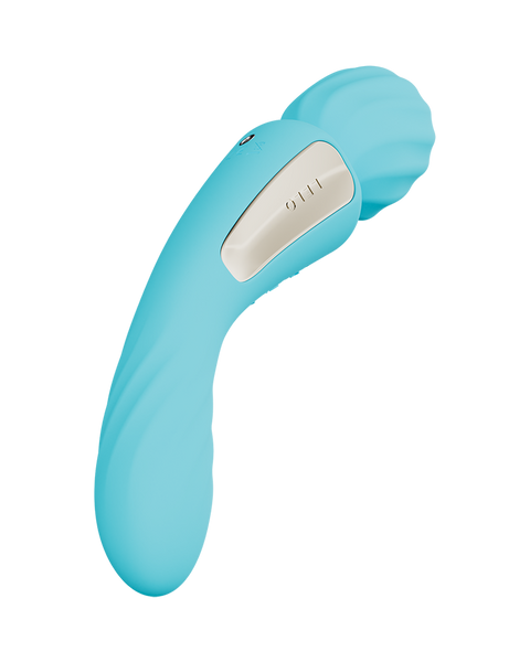 Lelo Switch Double Ended Wand Vibe Aqua