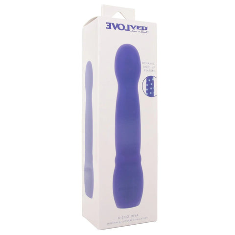 Evolved Disco Diva Light Up Clitoral Vibrator