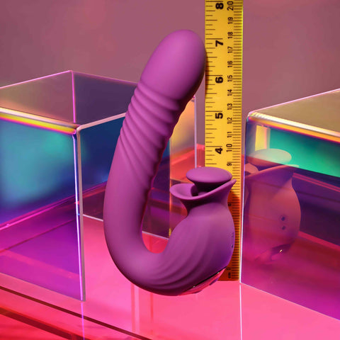 Evolved Deep Ecstasy Thrusting Clitoral G Spot Vibrator