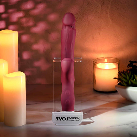 Evolved Bursting With Pleasure Tapping Rabbit Vibrator