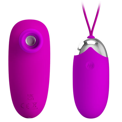 Pretty Love Orthus Bullet Vibe and Clitoral Suction Remote 901W