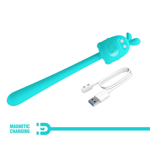 Pretty Love Cute Bunny Vibrator Teal