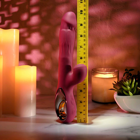 Evolved Bursting With Pleasure Tapping Rabbit Vibrator