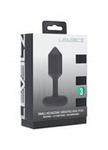 Levelz small hexagonal vibrating anal plug packaging on a white background