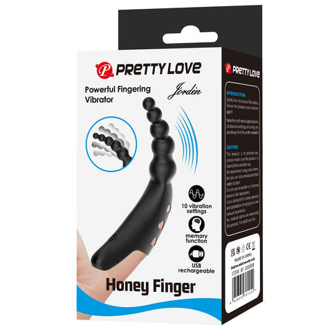 Pretty Love Jordin Honey Finger Vibe BI-300088