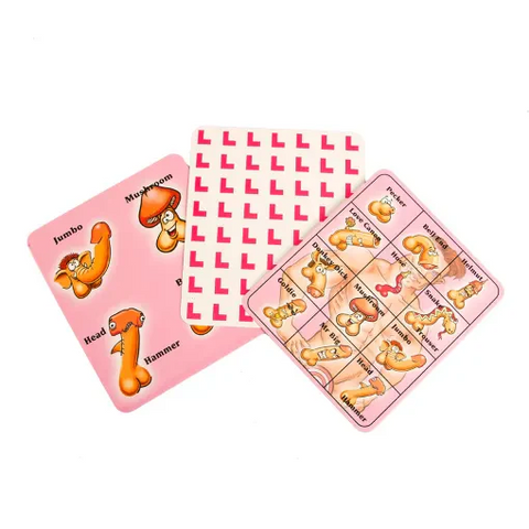 Thirsty Girls Willy Bingo Playing Cards Game