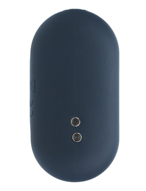 Levelz Hexagonal Vibrating Silicone Anal Plug Small Black