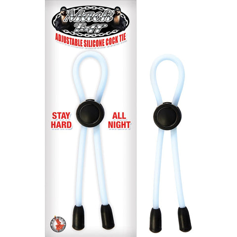 Mack Tuff Silicone Cock Tie Clear