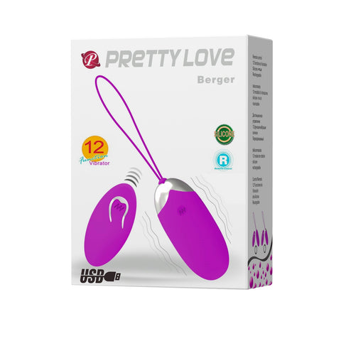 Pretty Love Berger Vibrating Love Egg BI-014362W