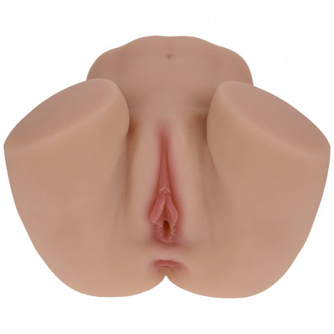Xkin Nina Vale Dual Entry TPE Bodyforms Masturbator 2.59 kg Tan