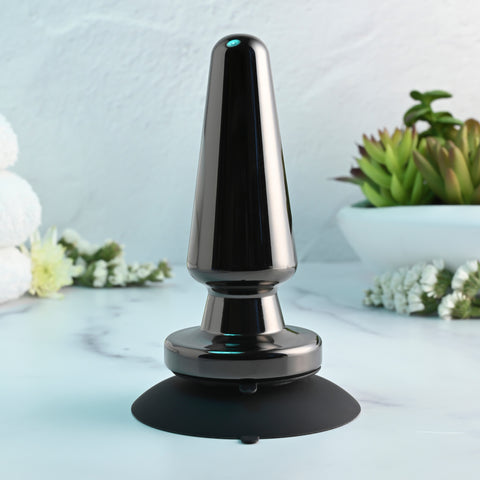 Evolved Advanced Vibrating Metal Butt Plug