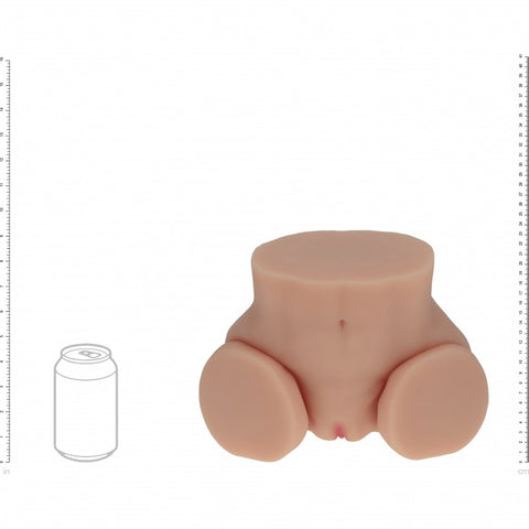Xkin Nina Vale Dual Entry TPE Bodyforms Masturbator 2.59 kg Tan