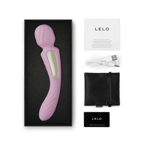 Lelo Switch Double Ended Wand Vibe Pink