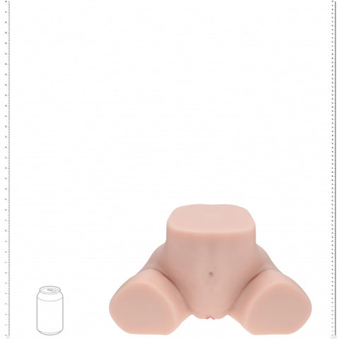 Xkin Elina Rosewood Dual Entry TPE Bodyforms Masturbator 6.98 kg Flesh