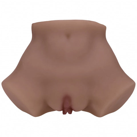 Xkin Eve Rhodes Dual Entry TPE Bodyforms Masturbator 1.59 kg Brown