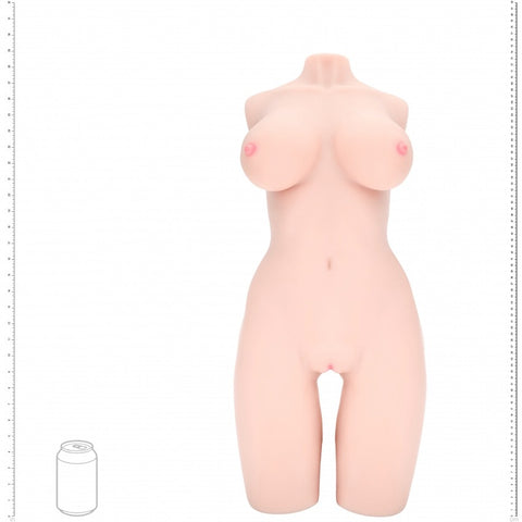 Xkin Lyla Rose Dual Entry Posable TPE Bodyforms Masturbator 21 kg Flesh