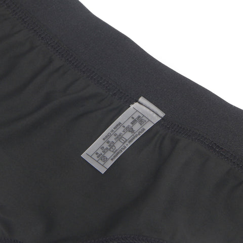 Faux Leather Hollow Out Men's Undie MP291-1 Black M